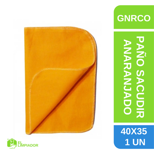 Paño Sacudir 40x35 Cm - Anaranjado