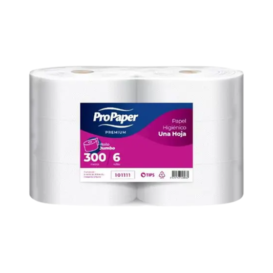 Papel Higiénico 6x300 Metros - Propaper