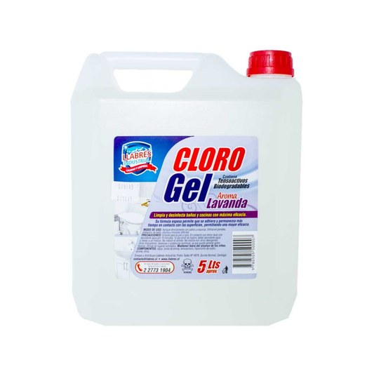 Cloro Gel Aroma Lavanda 5L - Llabrés
